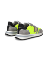 Flache Tropez 2.1 Sneakers für Herren – Neongelb & Grau Philippe Model - 3