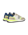 Flache Tropez 2.1 Sneakers für Herren – Weiß, Gelb und Blau Philippe Model - 3