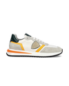 Men’s low Tropez 2.1 sneaker - white and orange Philippe Model