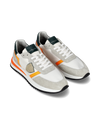 Zapatilla baja Tropez 2.1 para hombre - blanca y naranja Philippe Model - 2