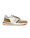 SNEAKERS TROPEZ 2.1 RUNNING MEN WHITE GREEN Philippe Model