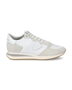 Women's Trpx Low-Top Sneakers in Leather, White Philippe Model