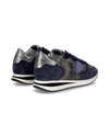 Basket basse Trpx femme - camouflage et bleu Philippe Model - 3