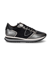 SNEAKERS TRPX RUNNING WOMEN ANTHRACITE BLACK Philippe Model