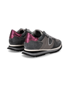 Sneaker basse Tropez donna - antracite e violetto Philippe Model - 3