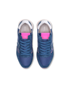 SNEAKERS TRPX RUNNING WOMEN BLUE FUCHSIA Philippe Model - 4