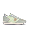 Sneaker running Trpx da donna - Rosa e verde menta Philippe Model
