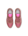 Flache TRPX Sneakers für Damen – Rosa & Fuchsia Philippe Model - 4