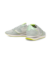 Flache Trpx Sneaker für Damen – Wassergrün und Gelb Philippe Model - 6