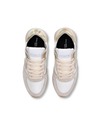Flache Trpx Sneaker für Damen – Weiß, Wasser und Gold Philippe Model - 4