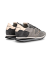 Zapatilla baja Trpx para mujer - gris y rosa Philippe Model - 3