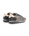 Flache Trpx Sneakers für Damen – Grau und Rosa Philippe Model - 3