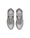 Flache TRPX Sneakers für Damen – Silber Philippe Model - 4