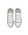 Sneaker running Trpx da donna - Azzurro e bianco Philippe Model - 4