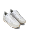 Men's Trpx Low-Top Sneakers in Leather, White Philippe Model
