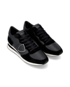 Men's Casual Trpx Low-Top Sneakers in Leather, Black Philippe Model