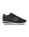 Men's Trpx Low-Top Sneakers in Leather, Blue Philippe Model