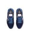 Men's Trpx Low-Top Sneakers in Suede, Blue Philippe Model - 4