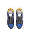 Flache TRPX Sneakers für Herren – Bluette & Grau Philippe Model - 4