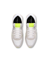 Flache Trpx Sneakers für Herren – Weiß und Gelb Philippe Model - 4