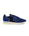 Men’s low Trpx sneaker - blue and yellow Philippe Model