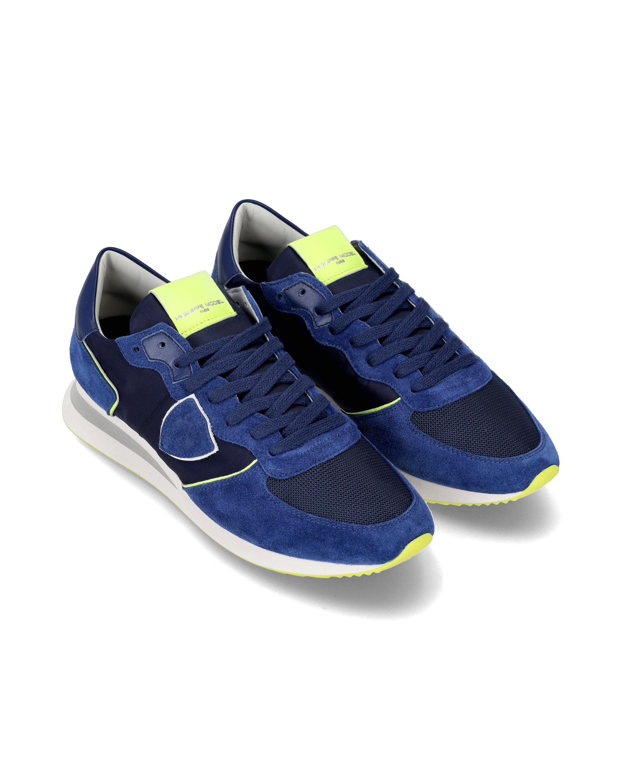 Philippe Model Sneaker bassa Trpx uomo - blu e giallo