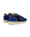 Sneaker bassa Trpx uomo - blu e giallo Philippe Model - 3