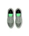 Flache Trpx Sneakers für Herren – Grün Philippe Model - 4