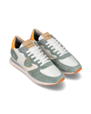 Flache Trpx Sneakers für Herren – Weiß, Grün und Orange Philippe Model