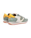 Sneaker bassa Trpx uomo - bianco, verde e arancio Philippe Model - 3