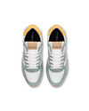 Men’s low Trpx sneaker - white, green and orange Philippe Model - 4
