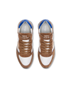 Flache TRPX Sneakers für Herren – Beige & Bluette Philippe Model - 4