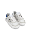 SNEAKERS NICE TENNIS BABY WHITE BLUE Philippe Model