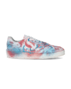 Sneakers Streetwear Nice Women, Leather - Blanc Azul Rose Philippe Model - 1