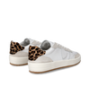 Zapatilla baja Nice para hombre - blanca y animal Philippe Model - 3