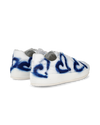 Sneaker bassa Nice uomo - bianco e blu Philippe Model - 3