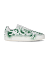 Sneaker bassa Nice uomo - bianco e verde Philippe Model