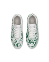 Sneaker bassa Nice uomo - bianco e verde Philippe Model - 4