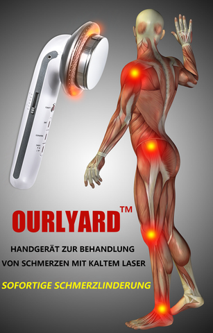 Ourlyard™ Handgerät zur Kaltlaser-Schmerzbehandlung 