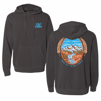 Old Row Outdoors x Huk Icon x Solid Hoodie / Old Row Light Blue / 2XL