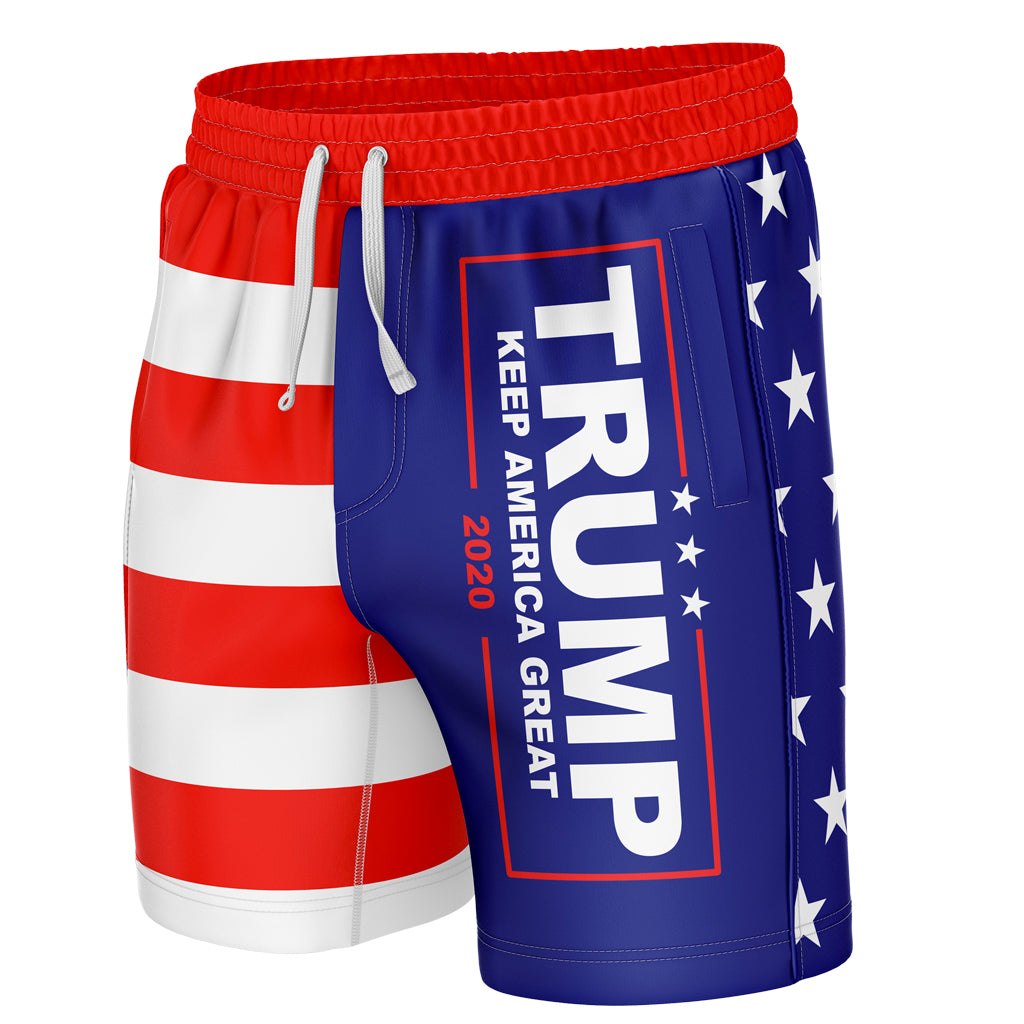 donald trump in swim trunks