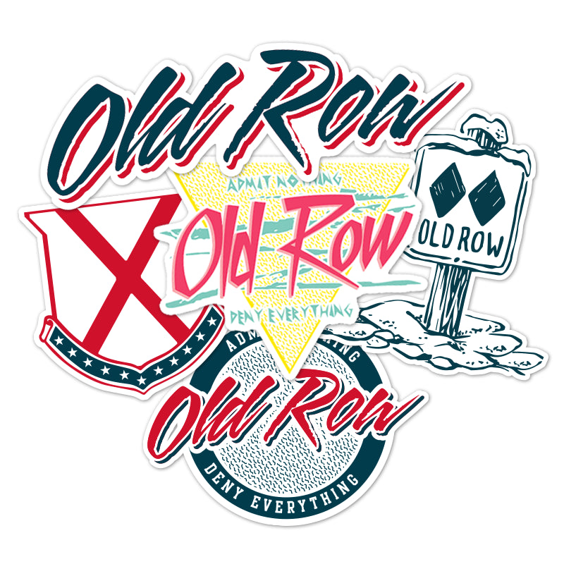 Old Row Sticker Variety Pack | Old Row