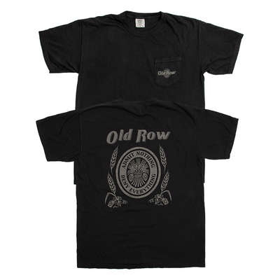Old Row Retro Can Pocket Tee (Black) | Old Row