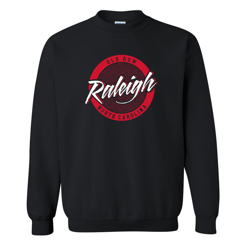 Raleigh, North Carolina Circle Logo Crewneck Sweatshirt Old Row