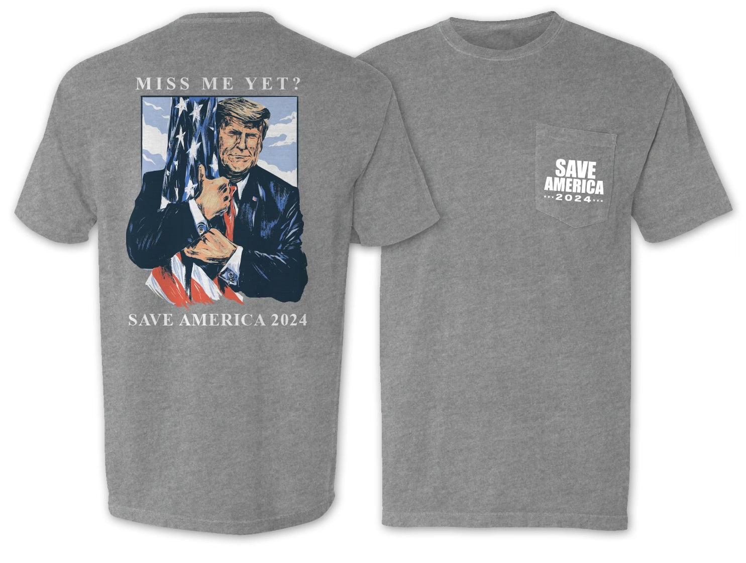 Image of Save America 2024 Pocket Tee