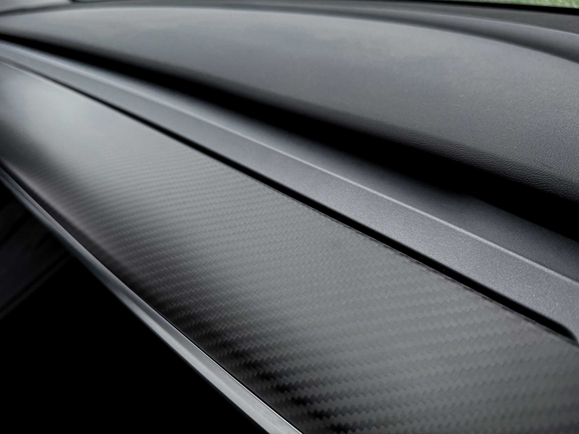 Dry Carbon Fiber Dashboard Cover - Tesla Model 3 & Y - STVRK product image