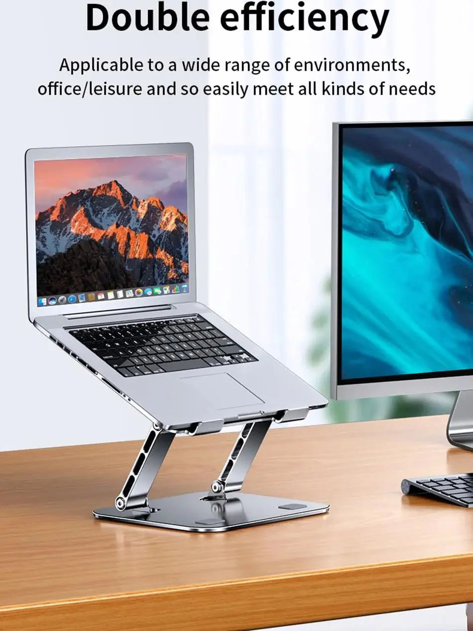 Adjustable Aluminum Laptop and Tablet Stand Up to 17 Inches - Image 9