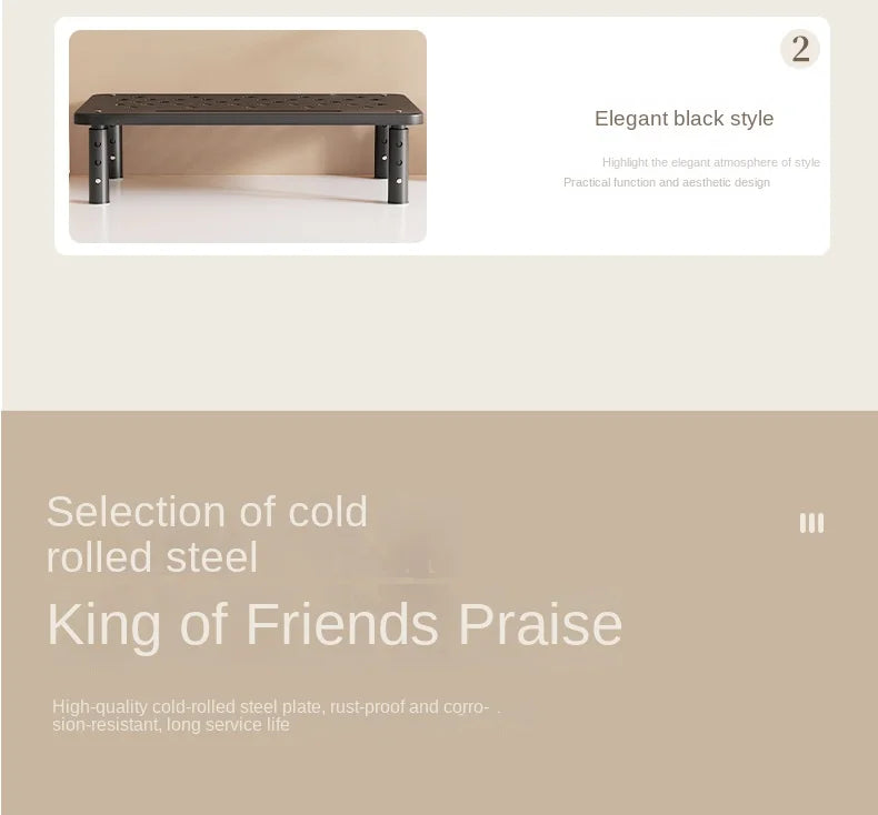 Adjustable Telescopic Monitor Stand for Neck Relief - Image 22