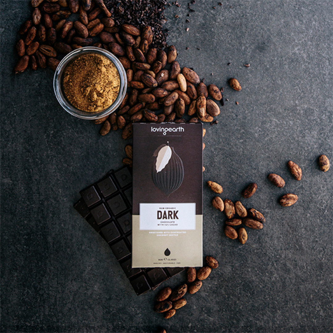 Loving Earth Dark Organic Chocolate - Bean To Bar