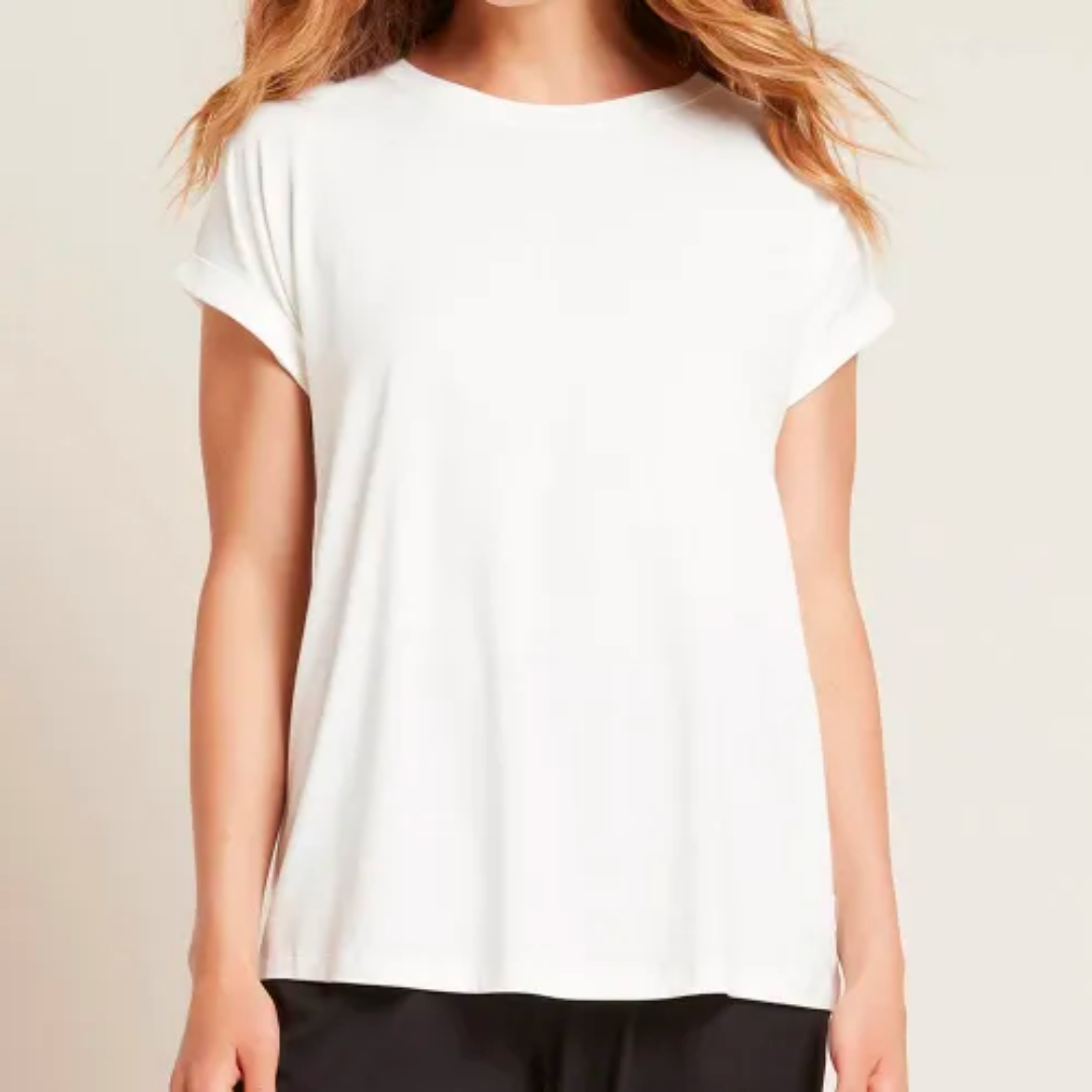 Boody Downtime Lounge Top - White